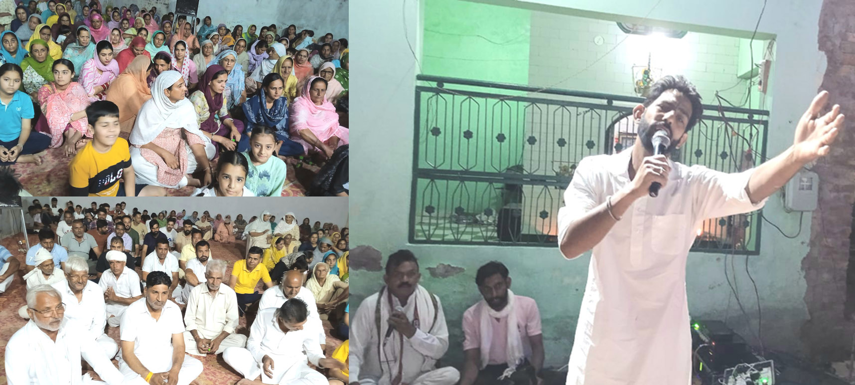For the good of all, annual events were held at the darbar of Lakh Data Pir